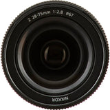 Nikon NIKKOR Z 28-75mm f2.8 Lens Price in Pakistan - V3 Shopping