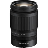Nikon NIKKOR Z 24-200mm f4-6.3 VR Lens