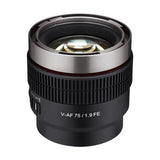 Samyang 75mm T1.9 V-AF Lens Price in Pakistan - V3 Shopping