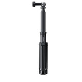 TELESIN 0.9m Extendable Aluminum Alloy Selfie Stick with Tripod and Phone Clip